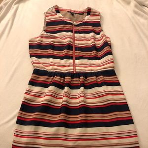 Tommy Hilfiger 100% Silk striped dress